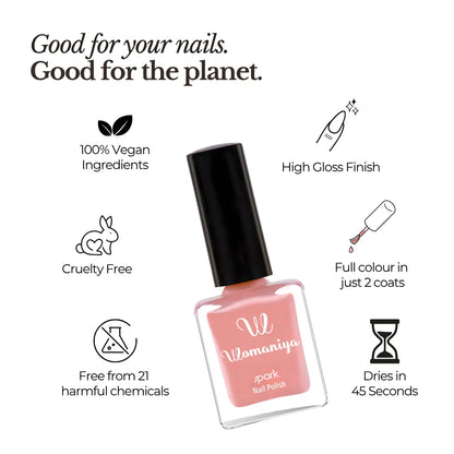 Spark Nail Polish - Glossy Finish